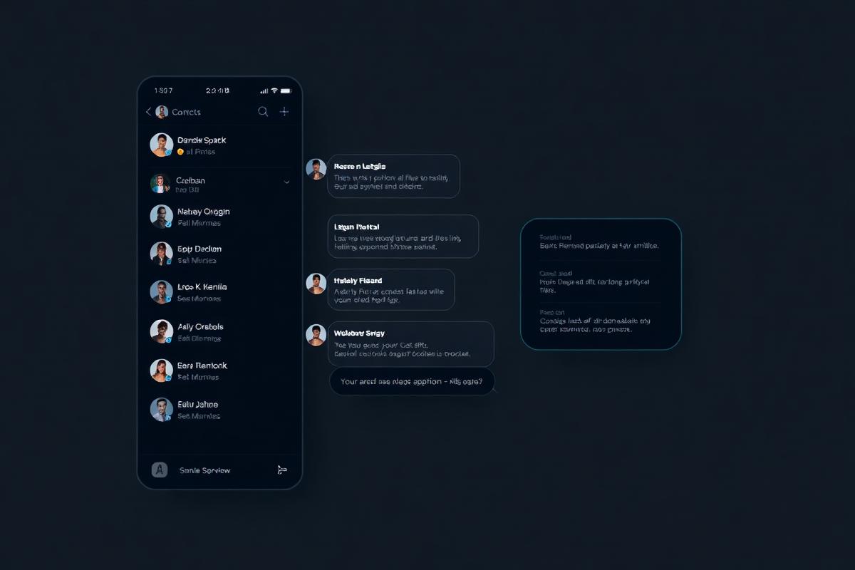 Bharat Chat Application — Conversation dashboard