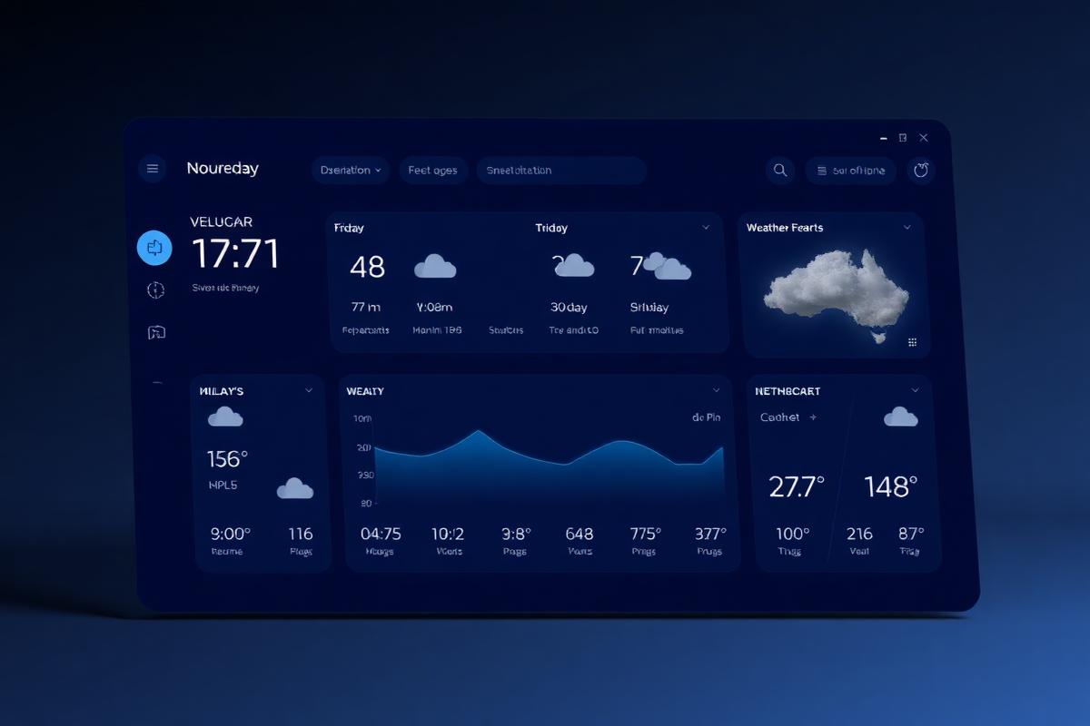 Weather Forecasting App — Forecast view